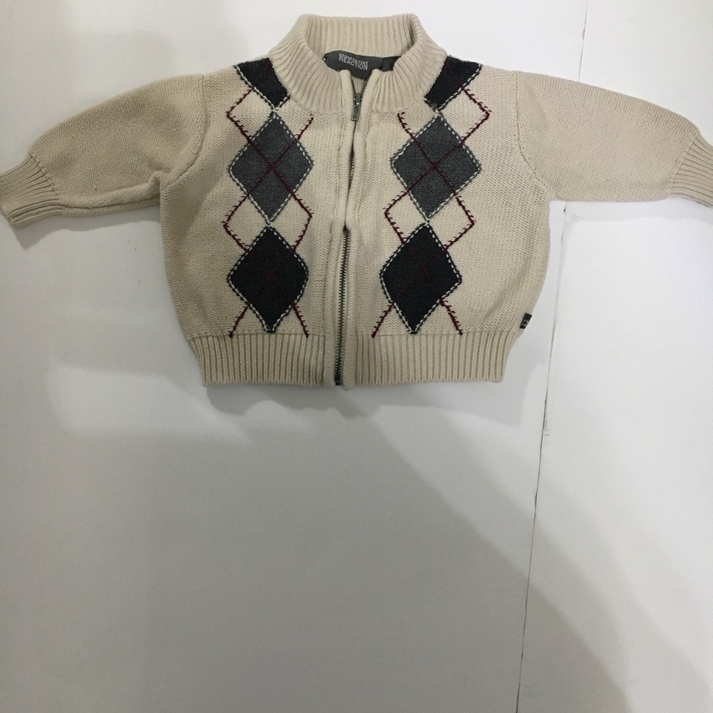 Kenneth Cole Argyle Baby cardigan 6-9
